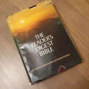 Vintage 1982 The Reader's Digest Bible Old & New Testament Hardcover